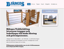 Tablet Screenshot of bjarges.se